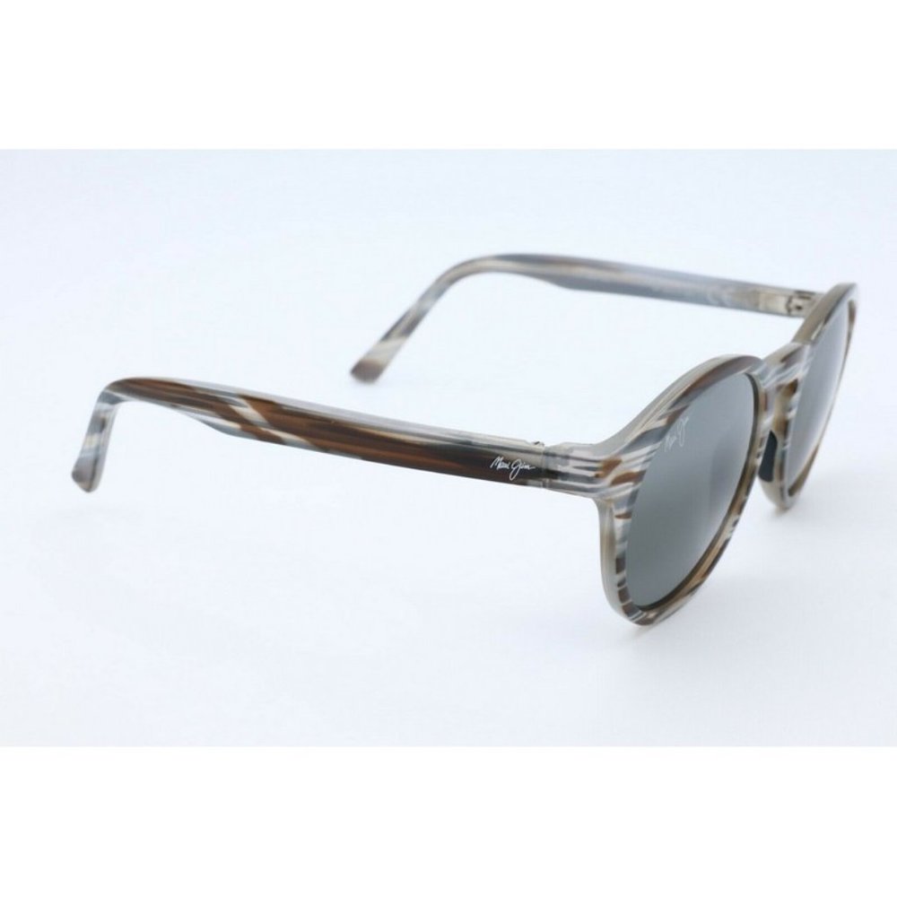 Maui Jim Pineapple MJ 784-14D Grey Brown Sunglasses Gray Polarized Lenses NEW - Picture 3 of 6